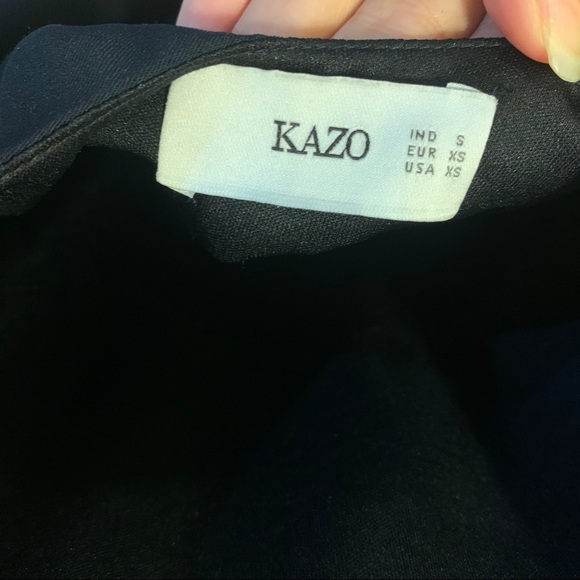 Kazo Black Embellished Dress - Picture 6 of 7